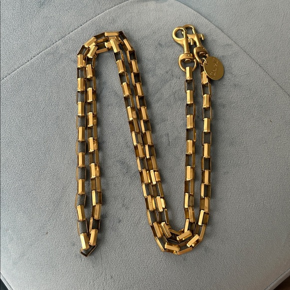 Clare V. Crossbody Strap - Gold Box Chain - NWOT - Picture 3 of 4